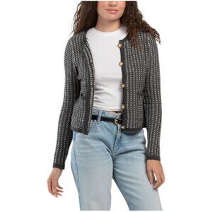 THEO & SPENCE Round Neck Button Cardigan